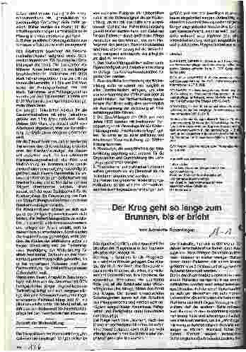 Vorschauseite 1: Der Krug geht so lange zum Brunnen, bis er bricht