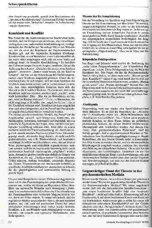 Vorschauseite 2: Theoretische Grundlagen der psychosomatischen Medizin