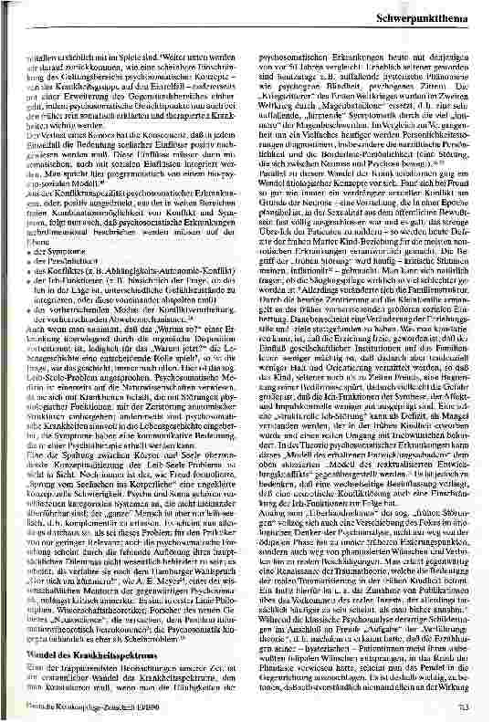 Vorschauseite 3: Theoretische Grundlagen der psychosomatischen Medizin