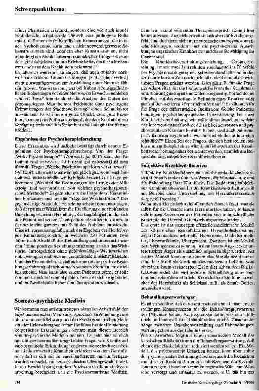 Vorschauseite 4: Theoretische Grundlagen der psychosomatischen Medizin