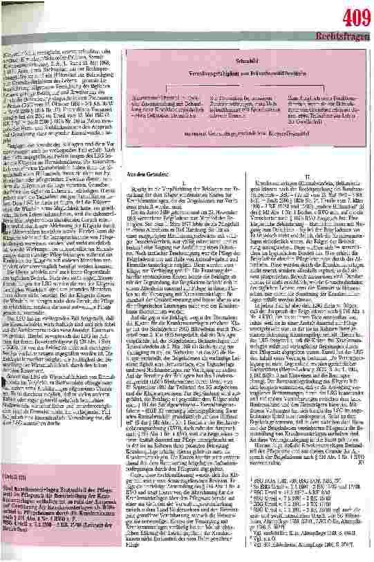 Vorschauseite 3: Verordnungsfähigkeit von Inkontinenzhilfsmitteln in der Altenpflege. Unter Abdruck der Entscheidung des Bundessozialgerichts vom 07.03.90