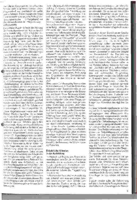 Vorschauseite 2: Gemeindekrankenpflege - 3. Folge Störfaktor in der Ausbildung
