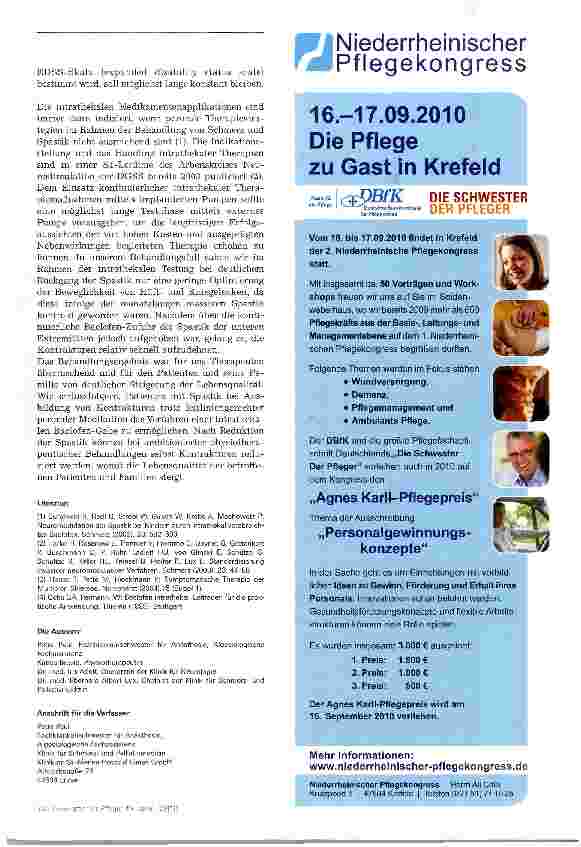 Vorschauseite 3: Intrathekale Therapie mit Baclofen bei MS mit Spastik