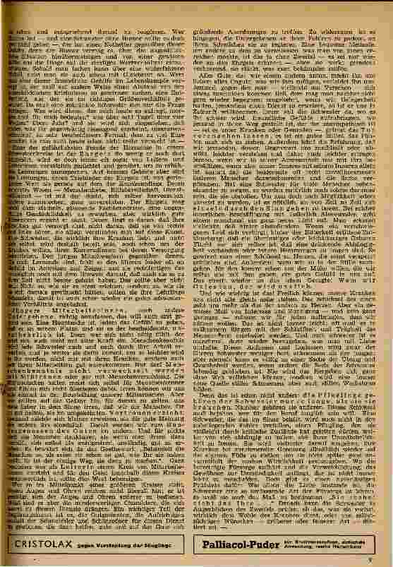 Vorschauseite 2: Von den menschlichen Anforderungen an die Schwester