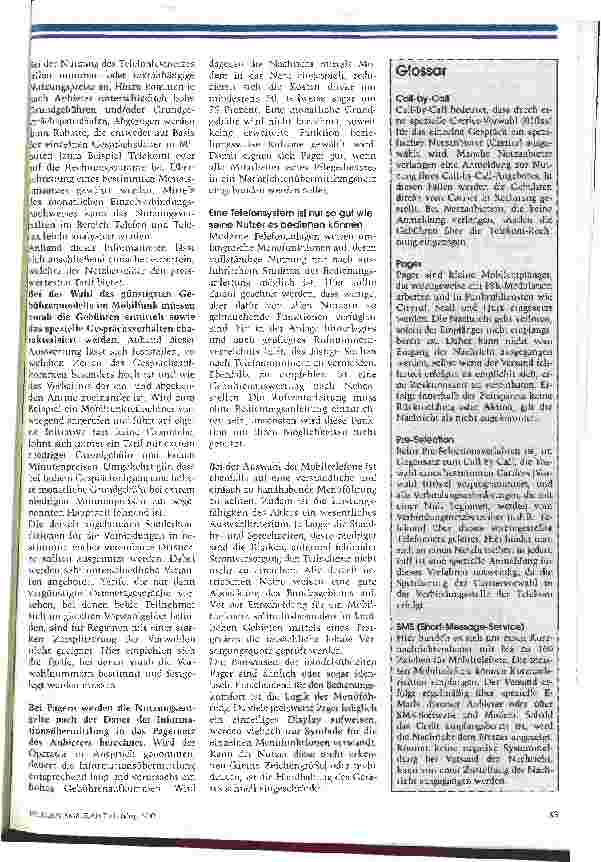 Vorschauseite 4: Auf gute Verbindungen achten Mit den richtigen Entscheidungen spart man Zeit und Geld