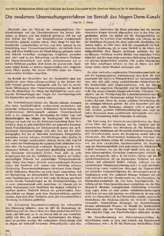 Vorschauseite 1: Die modernen Untersuchungsverfahren im Bereich des Magen-Darm-Kanals