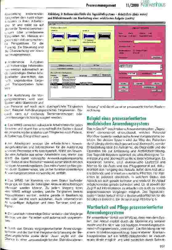 Vorschauseite 5: Prozessmanagement im Krankenhaus - Nutzen, Anforderungen und Visionen