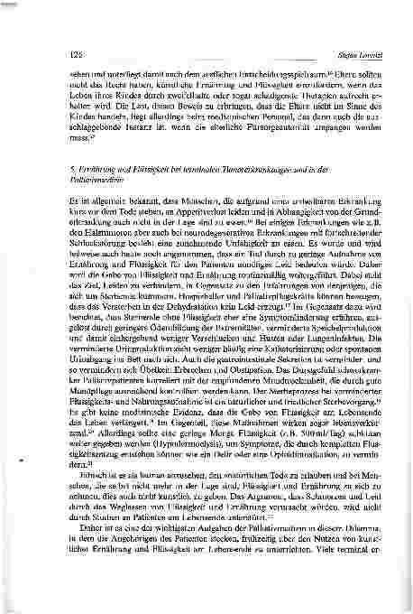 Vorschauseite 6: Flüssigkeit und Ernährung am Lebensende Entscheidungsfindung und medizinisch-ethischeProblembereiche