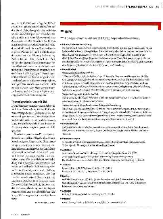 Vorschauseite 2: Bei „Gewitter im Kopf hilft EFA