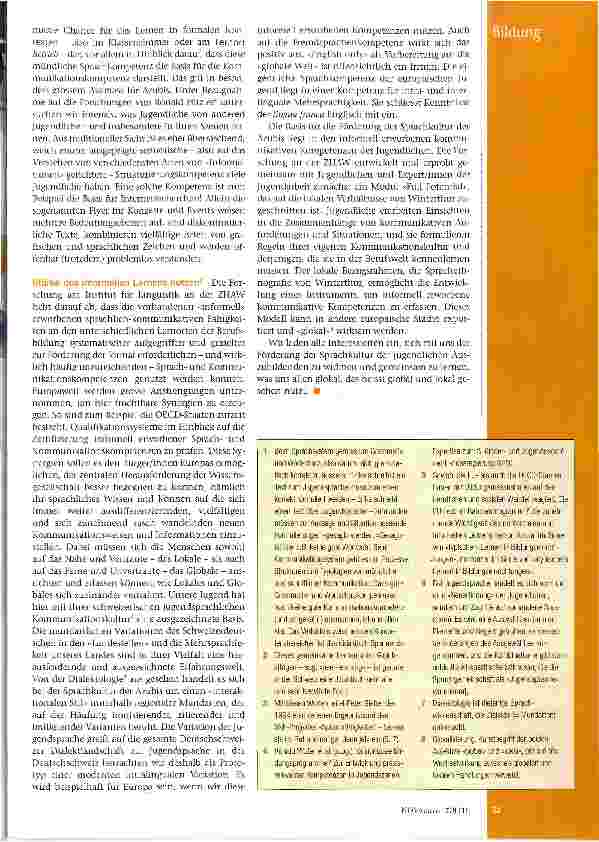 Vorschauseite 2: Sprachkultur junger Menschen