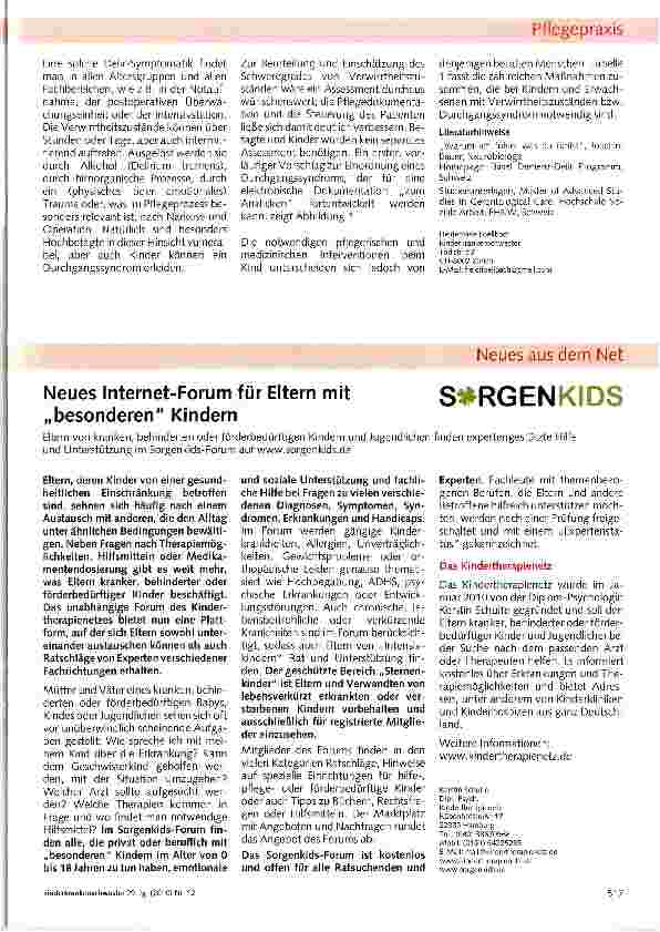 Vorschauseite 2: Notwendige Verbesserung des Pflegeprozesses bei verwirrten Patienten