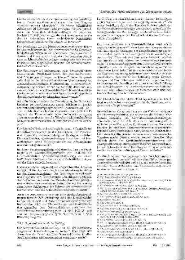 Vorschauseite 6: Die Abhängigkeiten des Dienststellenleiters - Ausgangspunkt für organisationsrechtliche Ansätze zur Straffung des Entscheidungsverfahrens in der Dienststelle - Teil I -