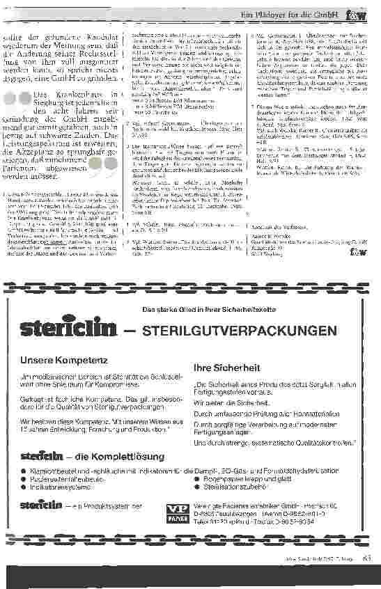 Vorschauseite 6: Ein Plädoyer für die Gesellschaft mit beschränkter Haftung (GmbH)