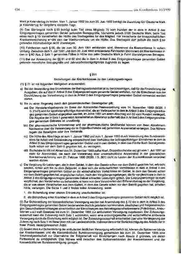 Vorschauseite 4: Bundesgesetzblatt Teil II - Gesetz zu dem Vertrag vom 31.8.1990 zwischen BRD und DDR über die Herstellung der Einheit Deutschlands