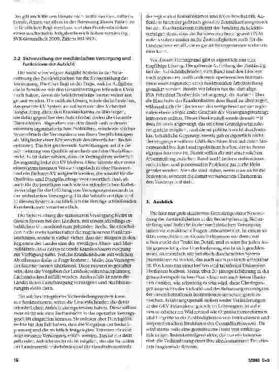 Vorschauseite 4: Kassenwettbewerb, Selektivverträge und die Rolle der Länder