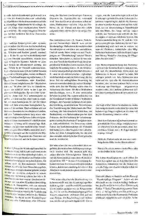 Vorschauseite 4: Auseinandersetzung mit einem Krankenpflegemodell Teil 2