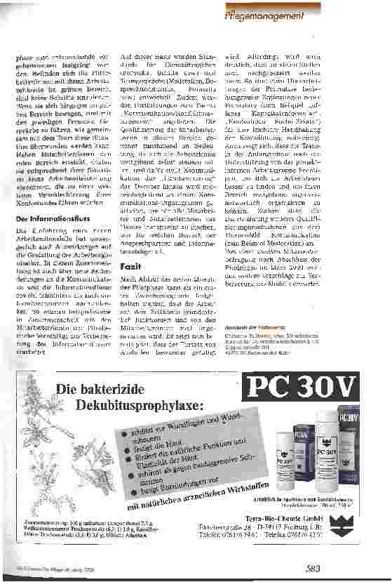 Vorschauseite 4: Flexibilisierung der Arbeitszeit im Pflegebereich Neue Arbeitszeitmodelle