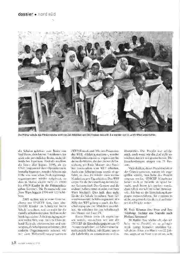 Vorschauseite 2: Neue Wege in Somalia