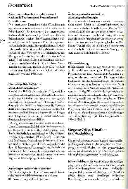 Vorschauseite 2: Älter werden als Herausforderung für die Ausbildung in den Gesundheitsfachberufen