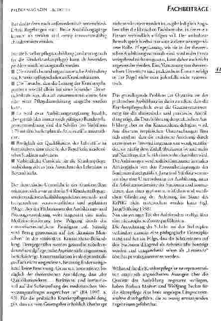 Vorschauseite 3: Älter werden als Herausforderung für die Ausbildung in den Gesundheitsfachberufen