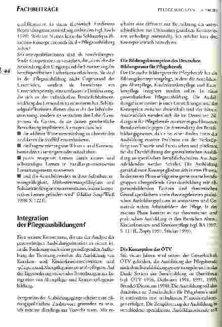 Vorschauseite 6: Älter werden als Herausforderung für die Ausbildung in den Gesundheitsfachberufen