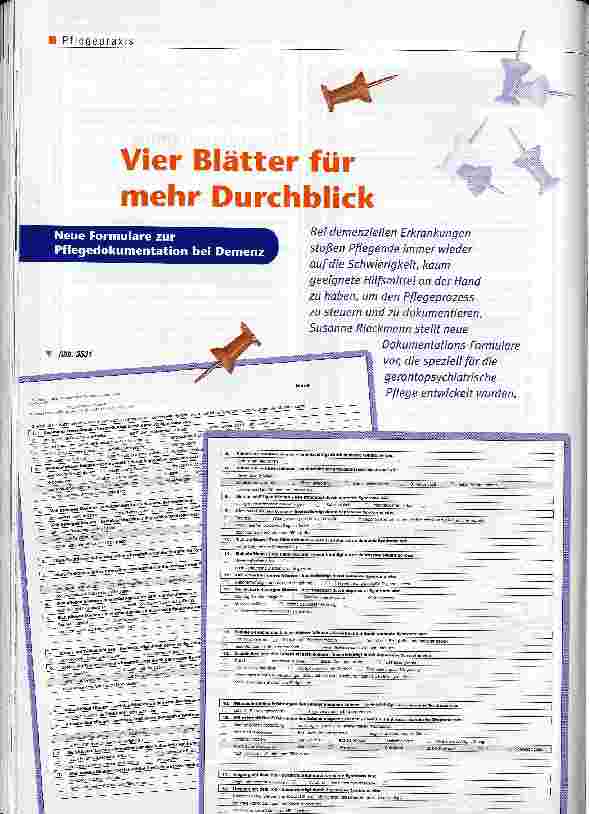 Vorschauseite 1: Vier Blätter für mehr Durchblick