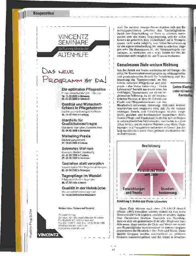 Vorschauseite 2: Aus Ärzten Partner machen Synergieeffekte zwischen Praxis und Pflegedienst schaffen