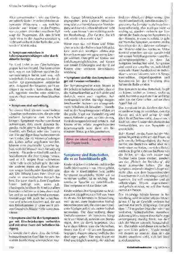 Vorschauseite 5: Psychosomatische Krankheiten bei Kindern und Jugendlichen