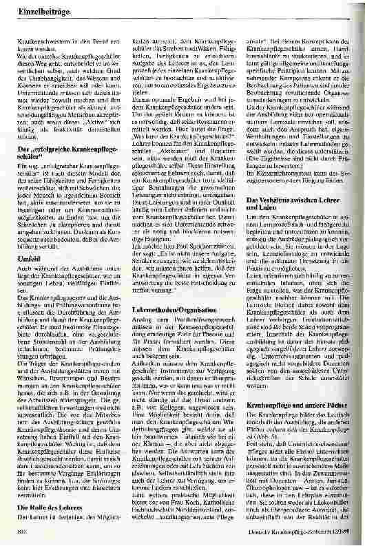 Vorschauseite 4: Die Pflegetheorie nach Nancy Roper Ihre Auswirkungen auf die Krankenpflegeausbildung