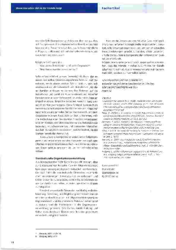 Vorschauseite 4: Wenn das Leben sich in der Fremde neigt