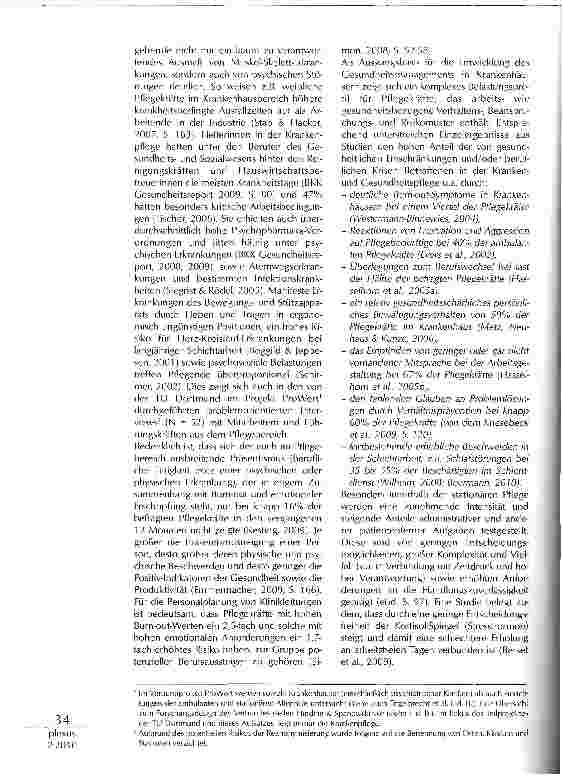 Vorschauseite 2: GESUND PFLEGEN UNTER ZEITNOT UND FEHLENDER ANERKENNUNG? WERTSCHÄTZUNGSASPEKTE DES GESUNDHEITSMANAGEMENTS IN DER KRANKENPFLEGE