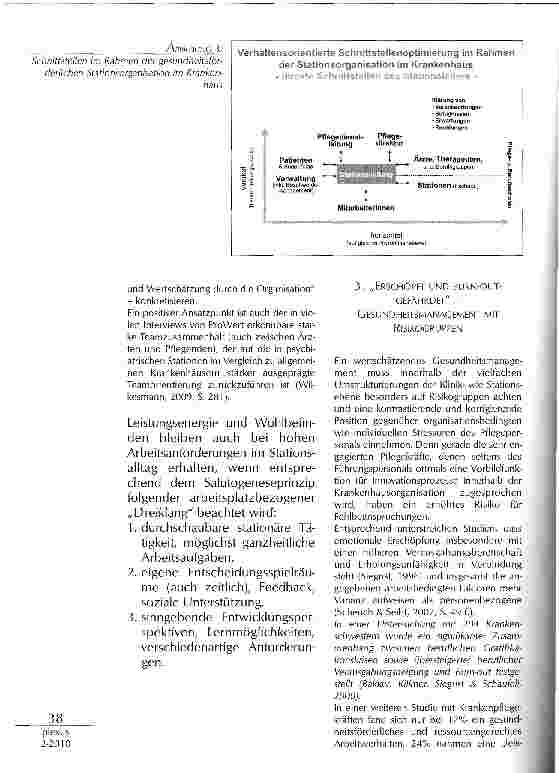 Vorschauseite 6: GESUND PFLEGEN UNTER ZEITNOT UND FEHLENDER ANERKENNUNG? WERTSCHÄTZUNGSASPEKTE DES GESUNDHEITSMANAGEMENTS IN DER KRANKENPFLEGE