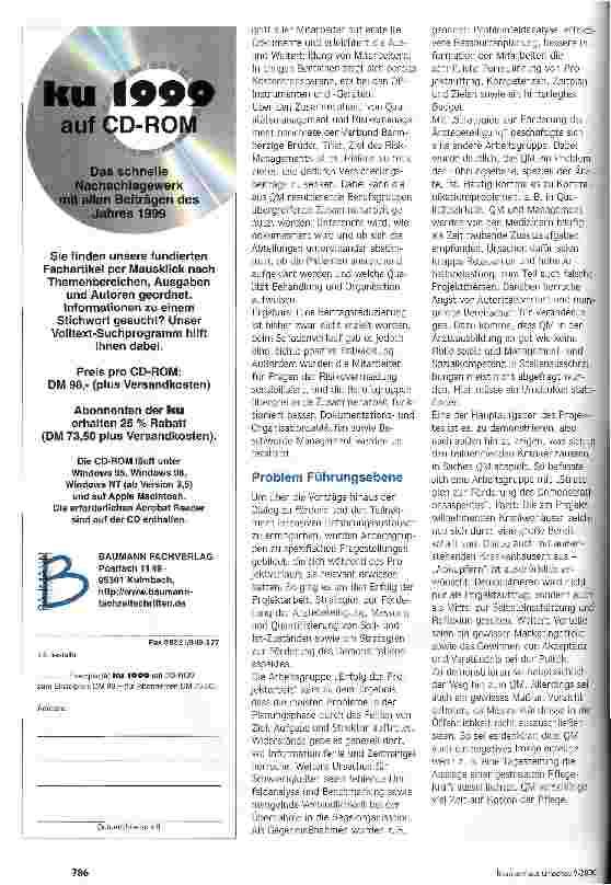 Vorschauseite 3: Abkupfern erlaubt! 3. Workshop des Demonstrationsprojektes Qualitätsmanagement im Krankenhaus
