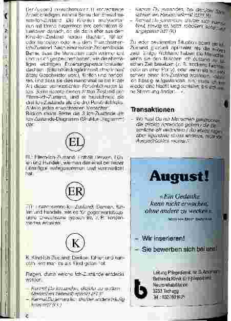 Vorschauseite 3: Transaktionsanalyse (TA) in der Gesundheitspflege