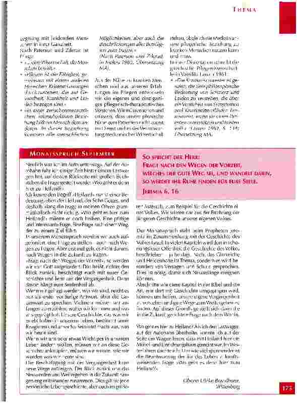 Vorschauseite 2: Beziehungen in der Lebenswirklichkeit von Krankheit und Gesundheit