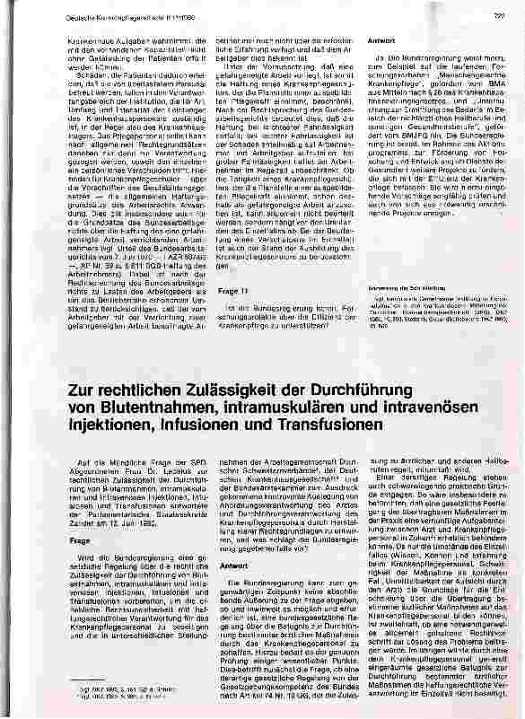 Vorschauseite 3: Personalprobleme in der Krankenpflege