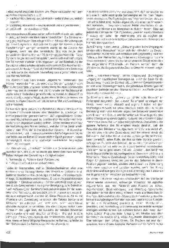 Vorschauseite 2: Mitarbeiter in Blindenaltenheimen reflektieren ihre Arbeit und ihr Engagement