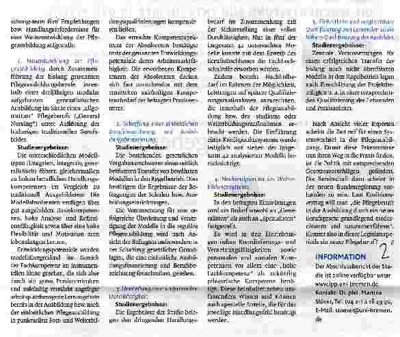 Vorschauseite 2: Wann kommt der neue Pflegeberuf?