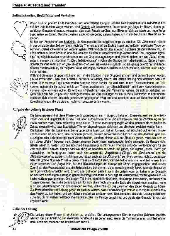 Vorschauseite 4: Rückblick und Abschied einer Gruppe gestalten: Ausstieg und Transfer