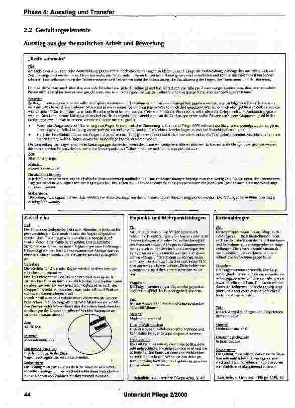 Vorschauseite 6: Rückblick und Abschied einer Gruppe gestalten: Ausstieg und Transfer