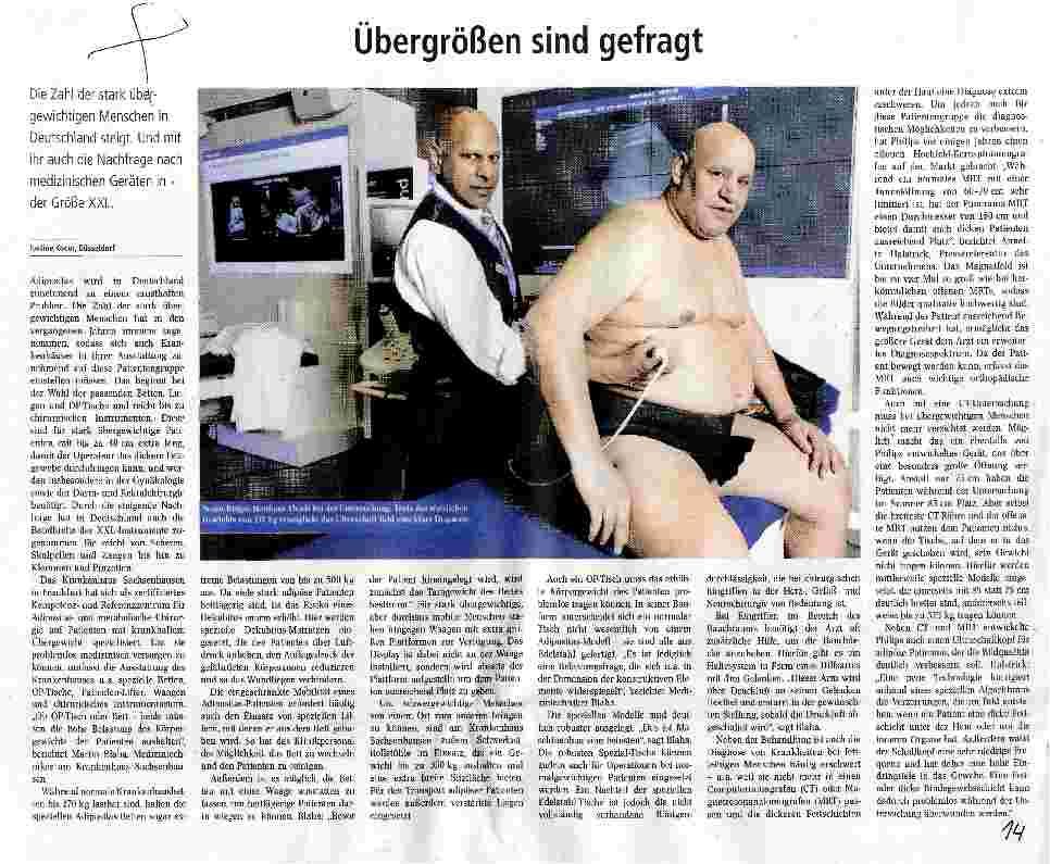 Vorschauseite 1: Übergrößen sind gefragt