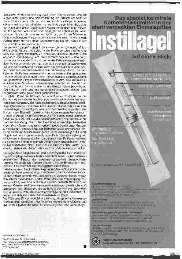 Vorschauseite 4: Ist das Selbstverständnis der psychiatrischen Krankenpflege in der Krise