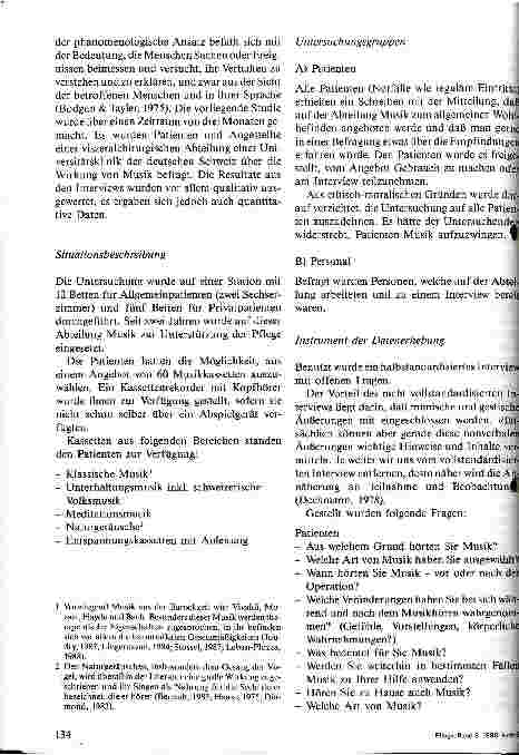 Vorschauseite 4: Kann Musik das Wohlbefinden der Patienten verbessern?