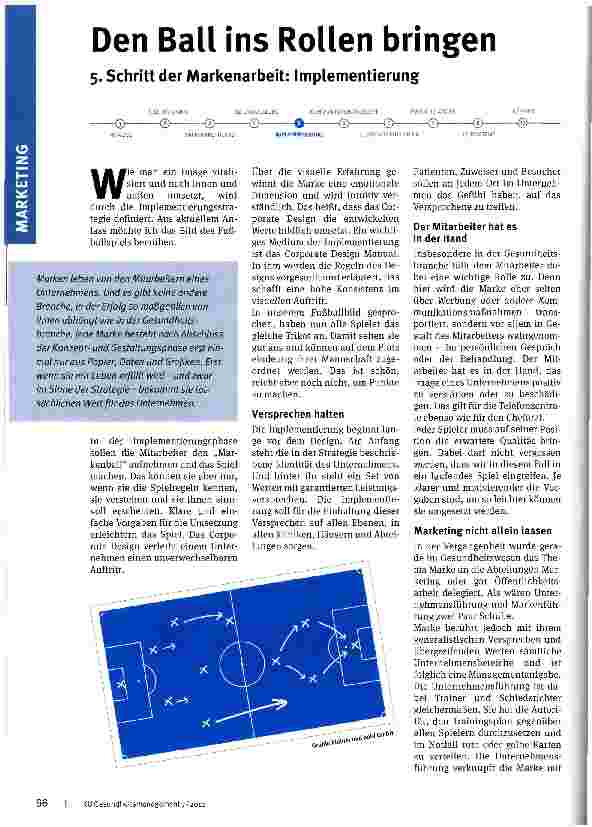 Vorschauseite 1: Den Ball ins Rollen bringen