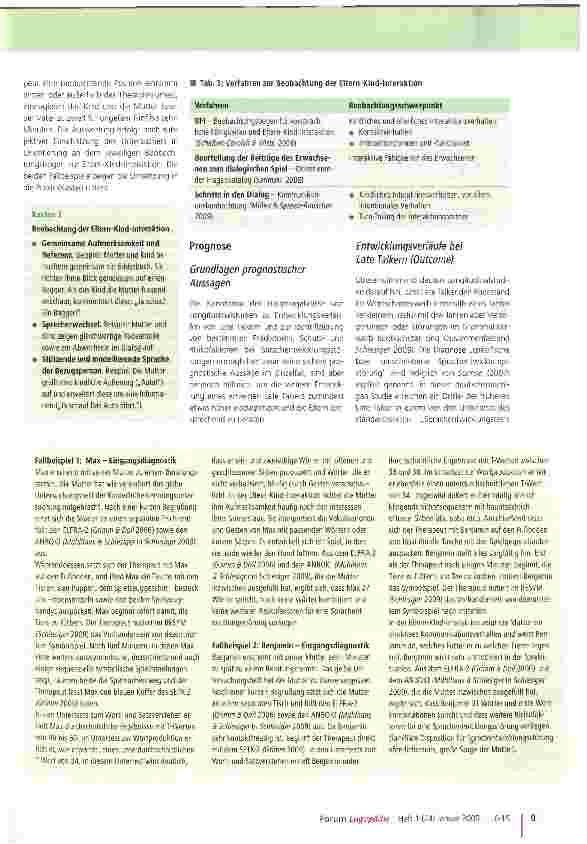Vorschauseite 4: Late Bloomer oder Sprachentwicklungsstörung?