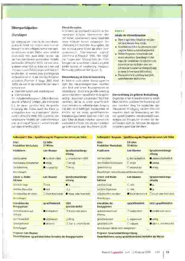 Vorschauseite 6: Late Bloomer oder Sprachentwicklungsstörung?