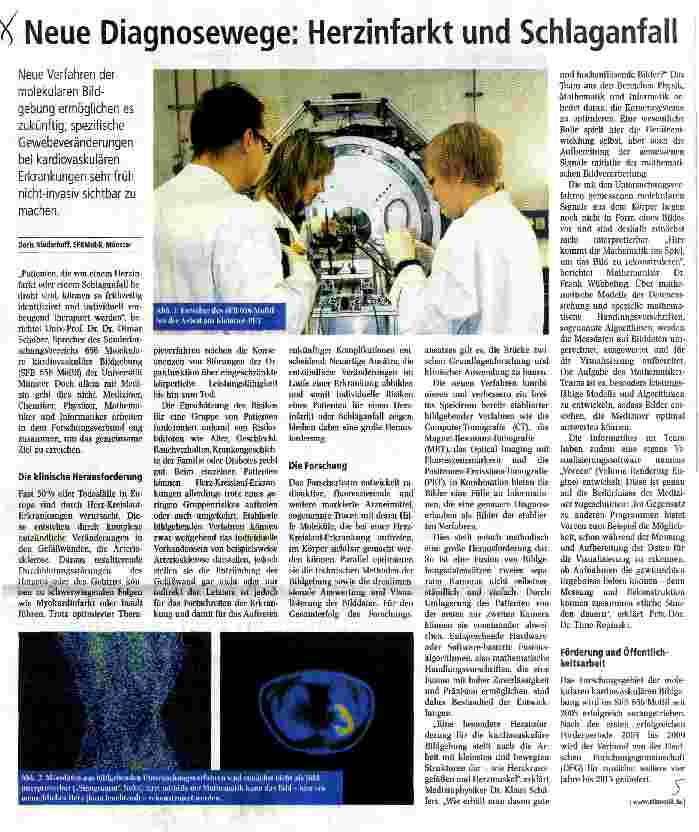 Vorschauseite 1: Neue Diagnosewege: Herzinfarkt und Schlaganfall