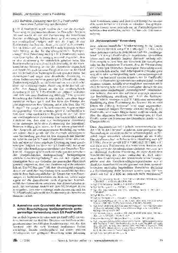 Vorschauseite 6: „Amtswürde contra Flexibilität - Die Zuweisung von Bundesbeamten zu Tochterunternehmen der Deutschen Telekom AG