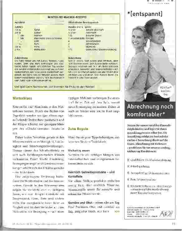 Vorschauseite 2: Fit durch den Winter