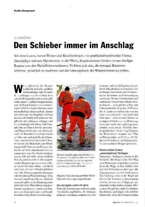 Vorschauseite 1: Den Schieber immer im Anschlag